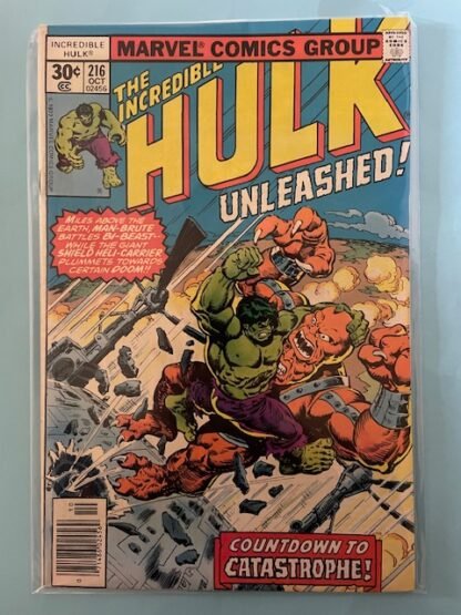 The Incredible Hulk   #216   FN+