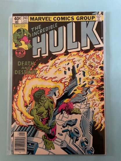 The Incredible Hulk   #243   FN+