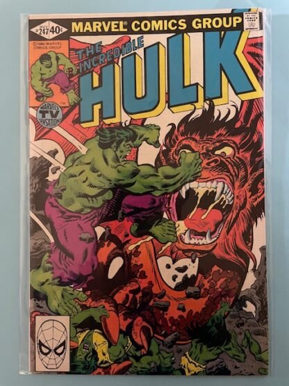 The Incredible Hulk   #247   FN/VF