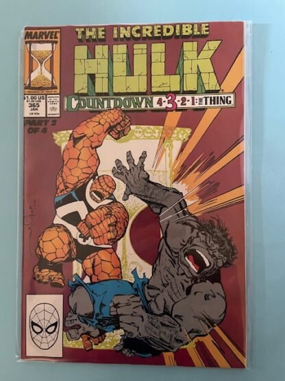 The Incredible Hulk   #365   FN/VF