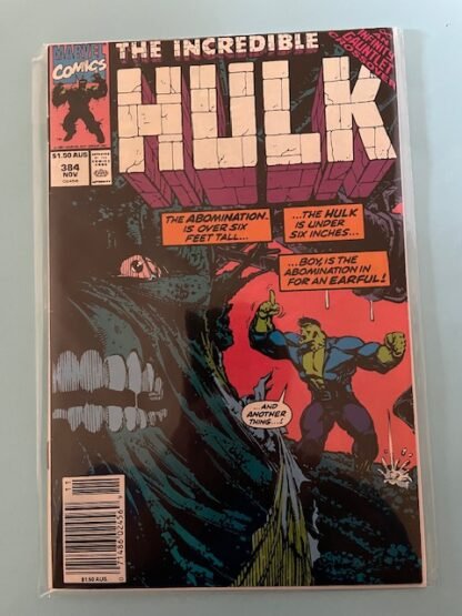 The Incredible Hulk   #384   VF