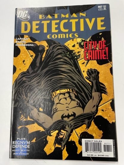 Detective Comics    #807   FN/VF