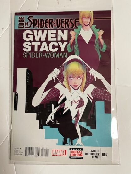 Edge of Spider-Verse #2 VF- Gwen Stacey Spider-Gwen