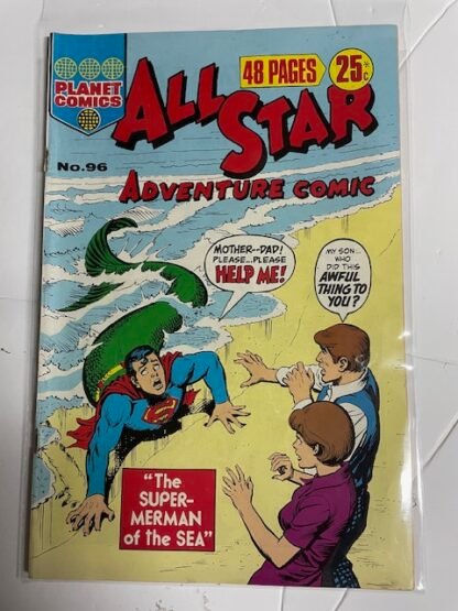 All Star Adventure Comics   #96   VG