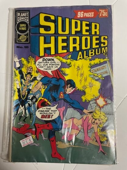 Super Heroes Album   #10   VG