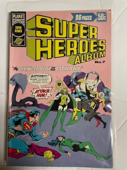 Super Heroes Album   #7   VG