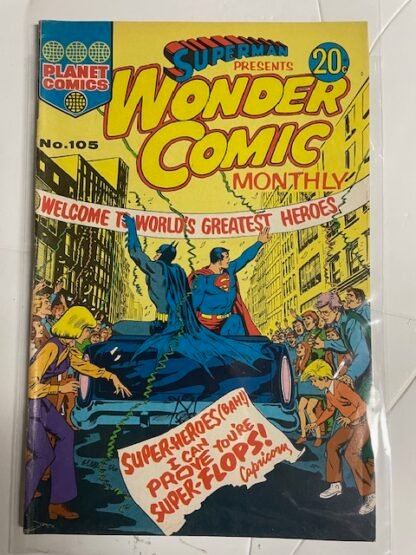 Wonder Comic Monthly   #105   FN