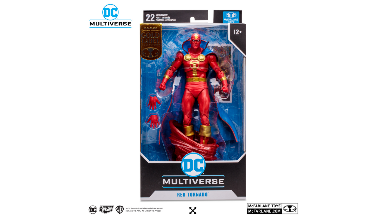 DC Multiverse McFarlane Red Tornado ( DC Classic) Action Figure ...