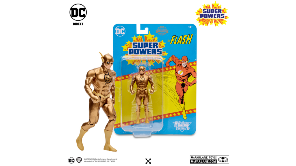 Flash (Gold Edition) Super Powers Action Figure – Collector's Edge Comics