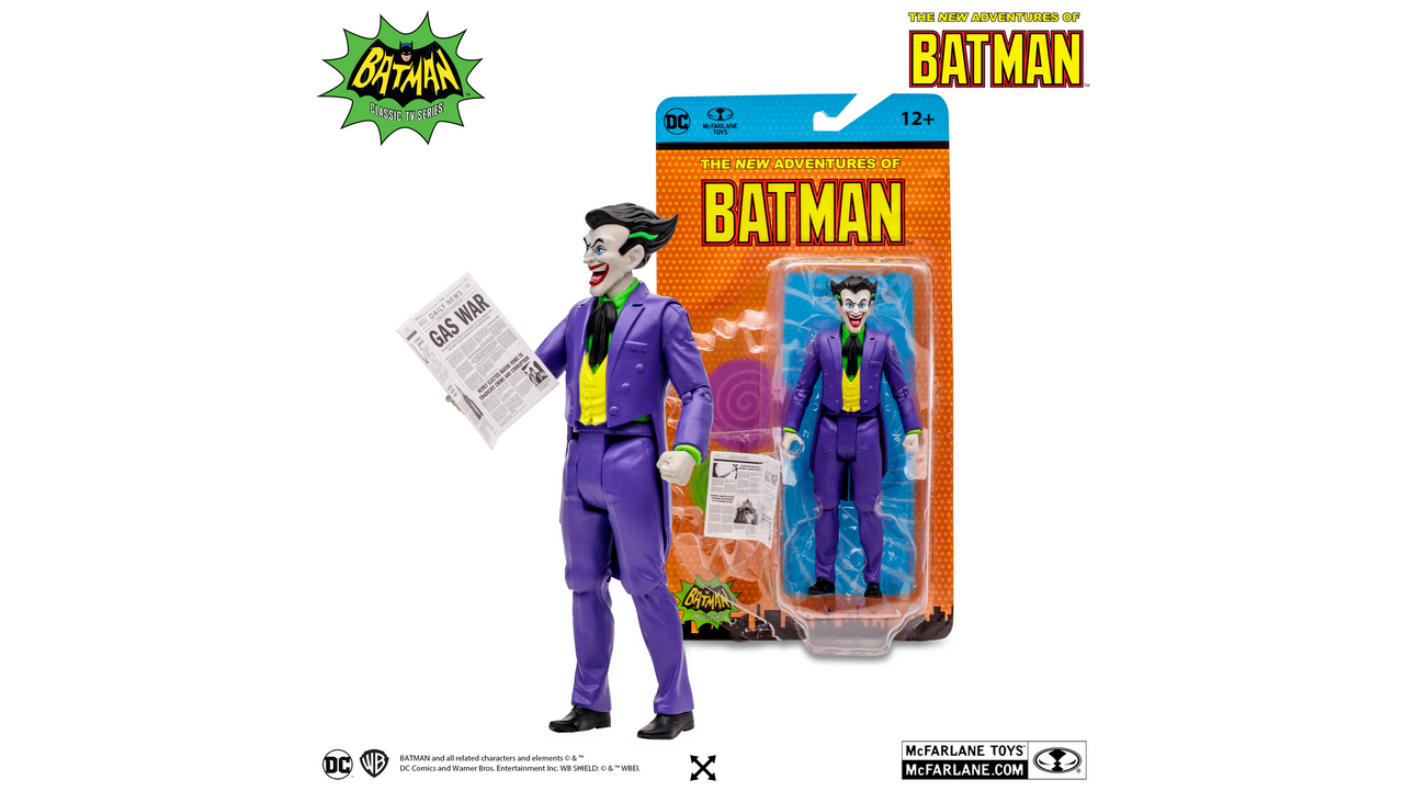 The Joker (The New Adventures of Batman) Batman 66 Action Figure ...