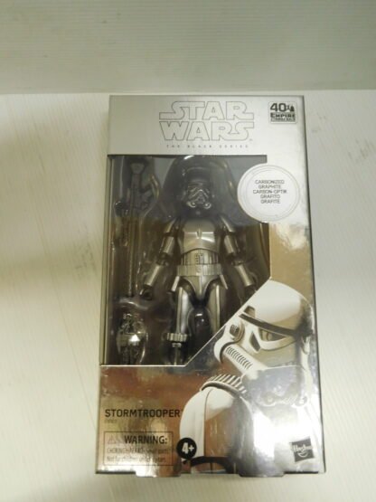 Star Wars Black Series Carbonized   Stormtrooper    Action Figure