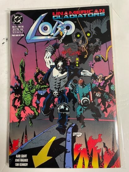 Lobo Unamerican Gladiators Comic Set (1993)      VF