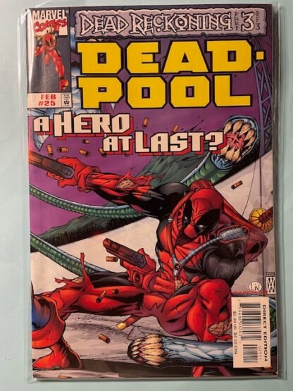 Deadpool 1st Series   #25   VF+