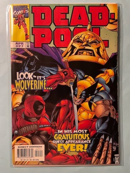 Deadpool 1st Series   #27   VF+