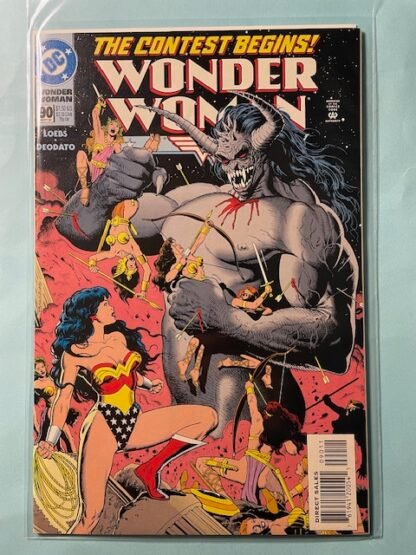 Wonder Woman Vol 2   #90   VF