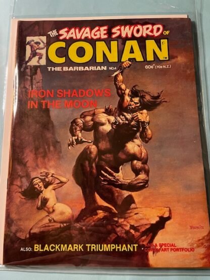 Savage Sword of Conan Magazine (Aust Edtion)   #4   VF