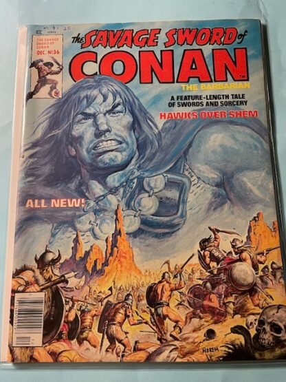 Savage Sword of Conan Magazine   #36   VF