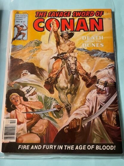 Savage Sword of Conan Magazine   #57   FN/VF