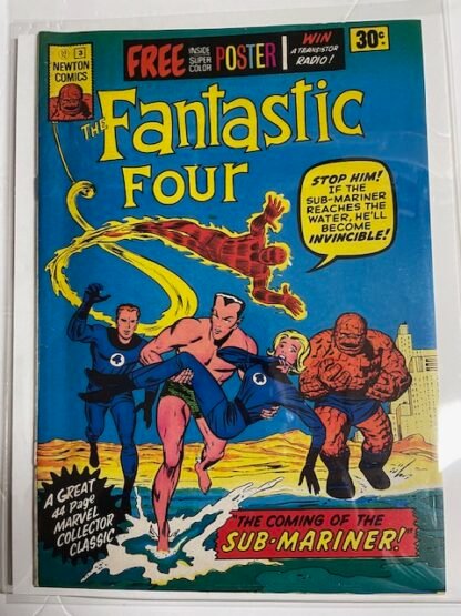 Fantastic Four #3 VF Newton Comics (Poster) – Collector's Edge Comics