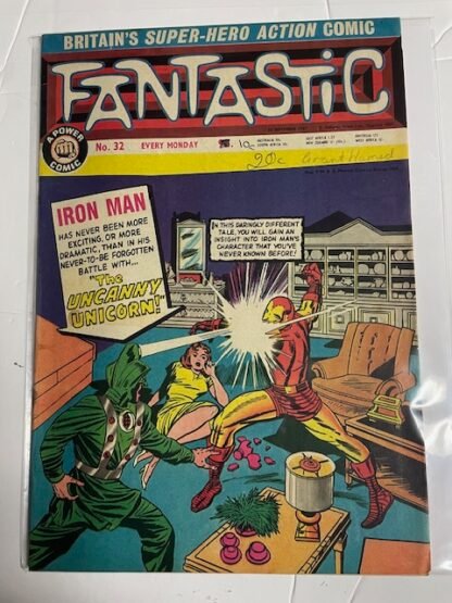 Fantastic (UK) B&W Fantastic (UK) B&W   #32   VG+