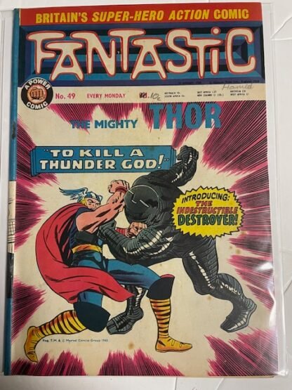 Fantastic (UK) B&W Fantastic (UK) B&W   #49   VG+