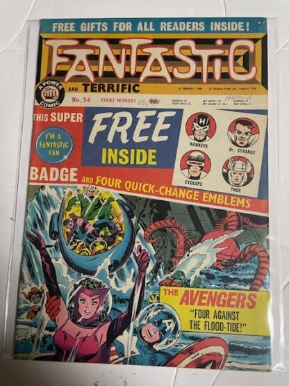 Fantastic (UK) B&W Fantastic (UK) B&W   #54   VG+