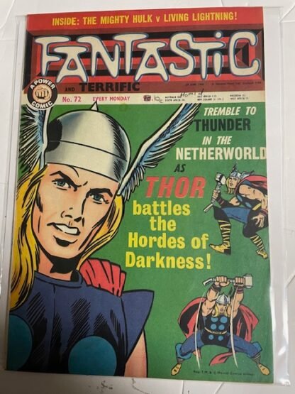 Fantastic (UK) B&W Fantastic (UK) B&W   #72   VG+