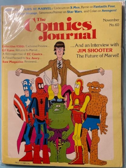 Comics Journal    #60   FN/VF