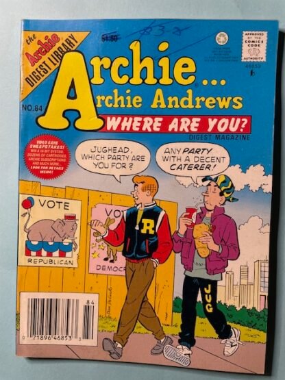 Archie Andrews Where are You Digest   #84   FN+