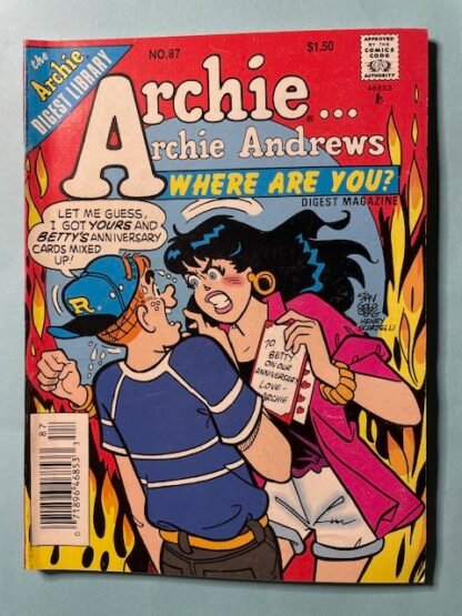 Archie Andrews Where are You Digest   #87   FN+