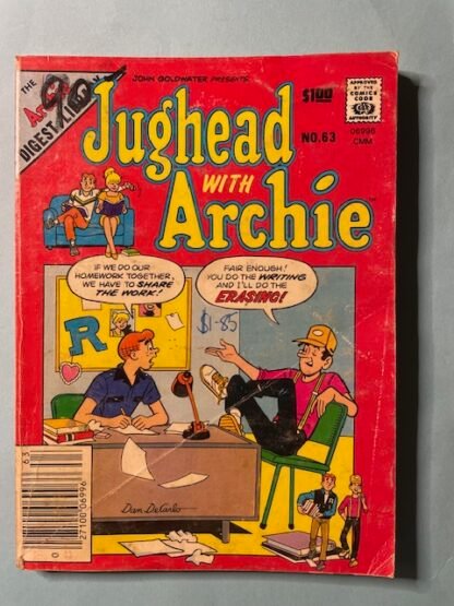 Jughead with Archie Digest   #63   VG/FN