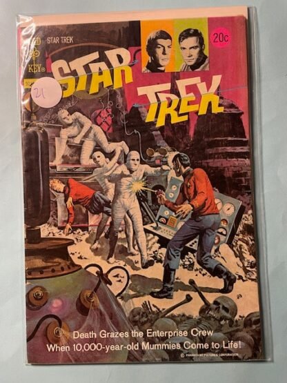 Star Trek   #21   FN+   Gold Key