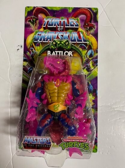 MOTU TURTLES OF GRAYSKULL CORE RATTLOR AF