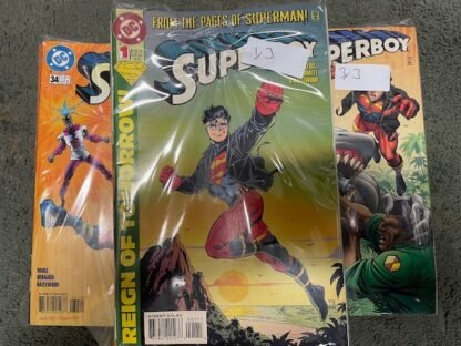 Superboy Comic Lot FN