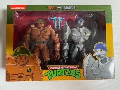 NECA TMNT Tragg and Granitor 2 Pack Action Figures