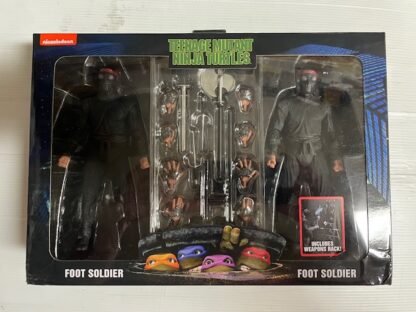 TMNT NECA Foot Soldier Movie 2 Pack Figures