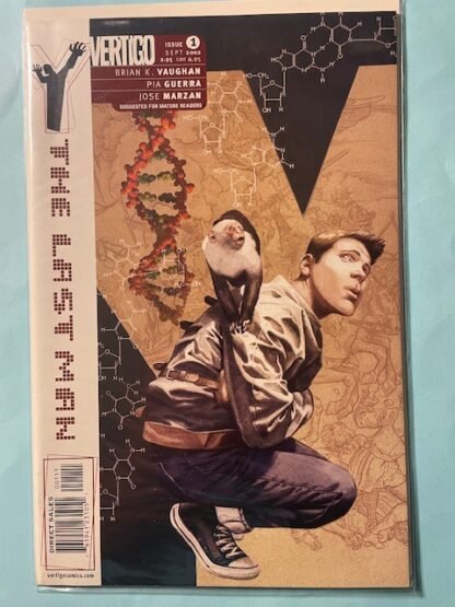 Y The Last Man # 1 VF+ 1st Print