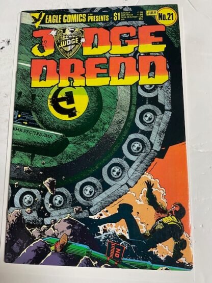 Judge Dredd   #21   VF