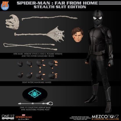 ONE-12 COLLECTIVE PX SPIDER-MAN STEALTH SUIT AF