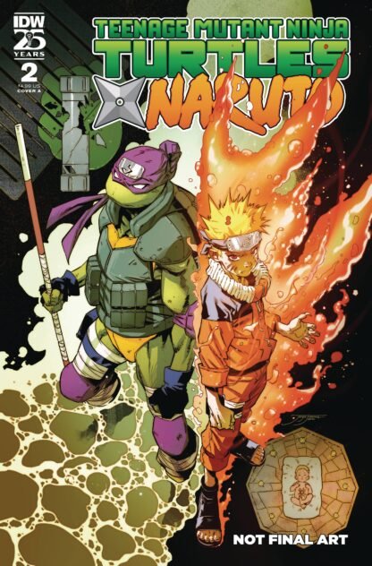 TEENAGE MUTANT NINJA TURTLES X NARUTO #2 CVR A