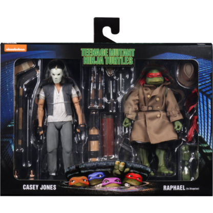 NECA  Teenage Mutant Ninja Turtles (1990) - Casey Jones & Raphael  Action Figure 2-Pack