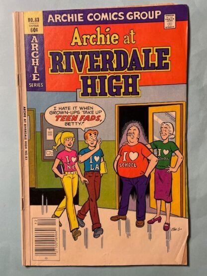 Archie at Riverdale High   #83   FN