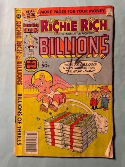 Richie Rich Billions   #33   VG+