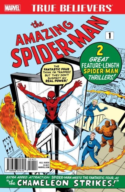 TRUE BELIEVERS AMAZING SPIDER-MAN #1