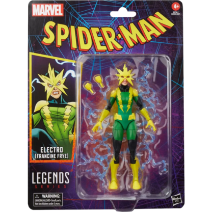 Spider-Man - Electro (Francine Frye) Retro Marvel Legends  Action Figure