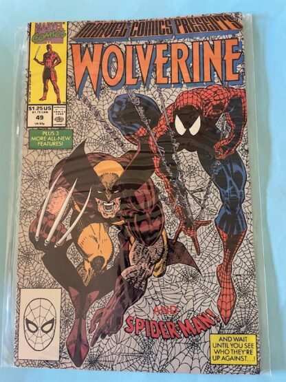 Marvel Comics Presents Wolverine   #49   FN/VF