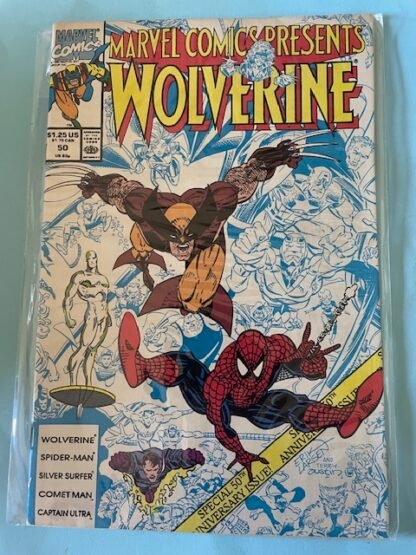 Marvel Comics Presents Wolverine   #50   FN/VF