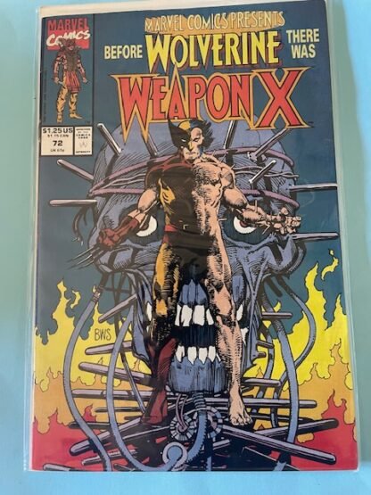 Marvel Comics Presents Weapon X   #72   FN/VF