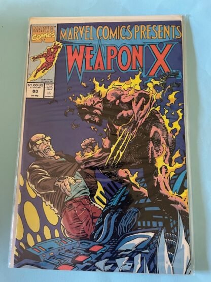 Marvel Comics Presents Weapon X   #83   FN/VF