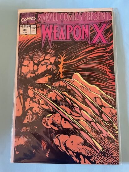 Marvel Comics Presents Weapon X   #84   VF